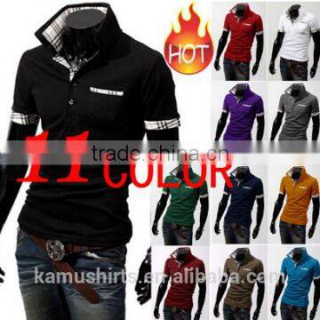 promotional polo shirt contrast hotsale polo shirts mens