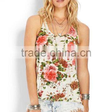 Women Tank Top Racer Back Women Tank Tops Fitness Plain Tank Top photo-2