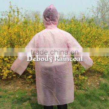 Adult 100% PEVA Raincoat Meterial