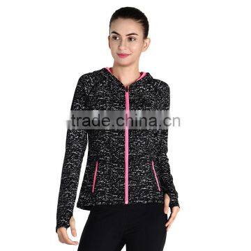 2017 Running Luminous Sport Exercise Set Yoga Gym Women Wear Sportswear Fitness Hooded Clothes And Pants photo-3