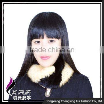 CX-E-28A Low Price Many Colours Neck Warmer Winter Mink Fur Headbands photo-6
