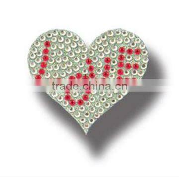 Rose Pink Lips Rhinestone Crystal Sticker/Custom Gems Stickers For Mobile Decoration photo-6