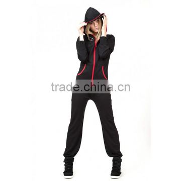 Cheap winter warm one piece jumpsuits for women adult fleece jumpsuits pajamas