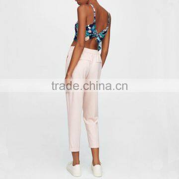 Best Selling Ladies Trousers Custom Pants Fashion Woman Apparel photo-2
