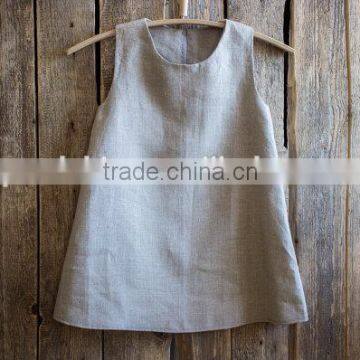 New Model Baby Handmade Dresses Little Girls Polka Dot Design Ruffle Sleeve Girl Party Cotton Dress photo-4