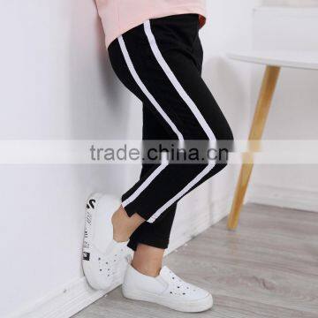 S33605W Child Boys and girls striped long pants bell bottom pant trousers
