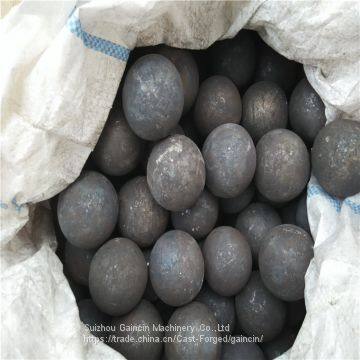 hig efficient rolling forged steel grinding media balls for lowest grinding cost