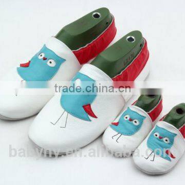 Popular Parent-child Item Genuine Leather Different Parttern Shoes photo-4