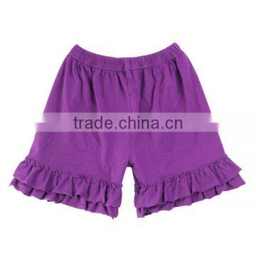 Popular Girls Cotton Ruffle Leggings Baby Girls Summer Kids Ruffle Shorts Boutique Girl Clothing photo-6