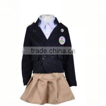 BSCI Garment Industry Wholesale New Design Korean High School Uniforms