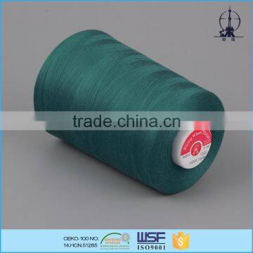 12S/2 105tex 30ticket Wholesale polyester core spun sewing thread for sofa