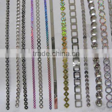4mm Spangle Pet Sequin Roll Various Colors Variour Shaps photo-4