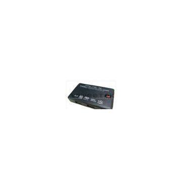 61 in 1 - SD(7 in 1) / MS(3 in 1) / CF - USB Memory Card Reader and 3 ports USB Hub Combo (ZW-42004)