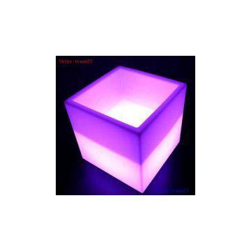 Led Plastic Ice Cube Bucket With Lights photo-3
