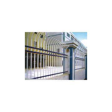 High Security Steel Picket Fencing with Pressed Spear