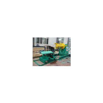 Metal Sheet Double Head Uncoiler Machine , Hydraulic Color Steel Decoiler