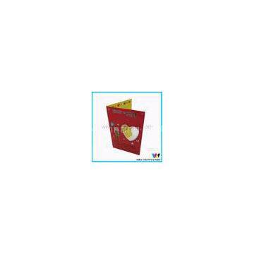 Colorful Wedding Invitation Paper Cards Personalized Offset CMYK Printing