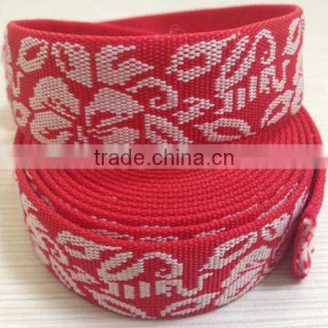jacquard knitting fabric webbing tape