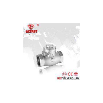 Stainless Steel Swing/Vertical Type Thread End Check Valve CF8M 200WOG