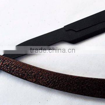 Barber Shaving Razor Cut Throat Razor With Texture Handle photo-2