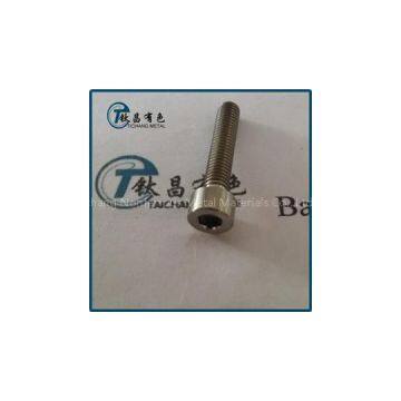 GR5 Titanium Alloy Hex Socket Bolts & Screws