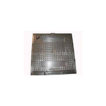 Square Grey Iron Manhole Cover D400 photo-1