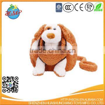 Cartoon Plush Animal Dog Safety 2 in 1 Harness Backpack Anti-lost Shoulder Bags for 1-3 Years Old Kids photo-3