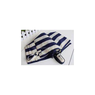 Quality Automatic Folding Umbrellas With Strips photo-2
