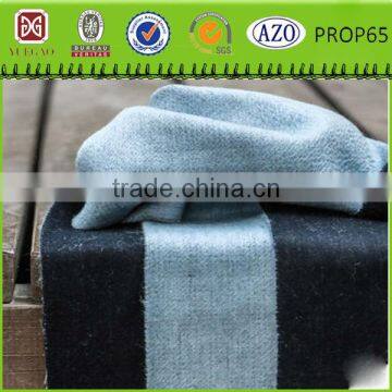 blue polar fleece scraf in mink home textile