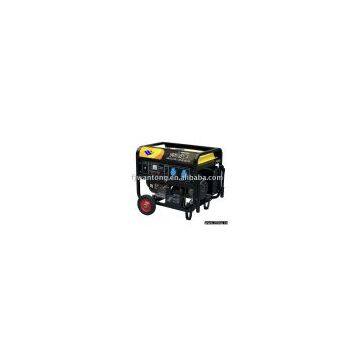 generator/air cooled generator set/petrol generator/portable generator/gasoline generating set/single wheel portable generator