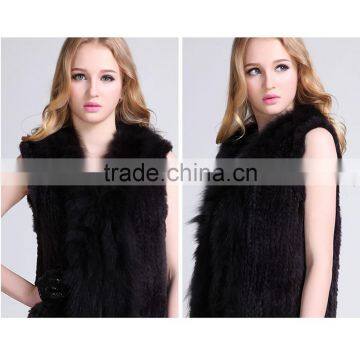 SJ342-01 Best Quality China Wholesale Fall and Winter Best Choice Fur Vest Lady