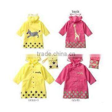 high quality Boy Girl Children Kids Raincoat Rain Coat Rainwear Rain Suit Poncho Cape Hooded