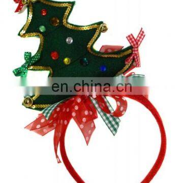 TKC-007 2014 hot sale christmas tree headband