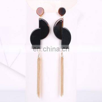 Fashion Acetic Acid Earring Drop Earring With Long Chain photo-6