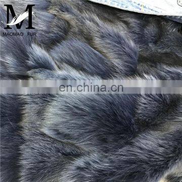 2017 Fashionable Women Winter Real Fox Fur Lined Denim Parka Real Fur Jacket Raccoon photo-6