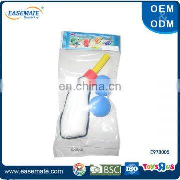 Promotional toy small penguin eva gun with ball