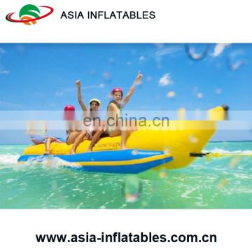 8 Person Double Lane Water Inflatable Banana Boat With PVC Tarpaulin