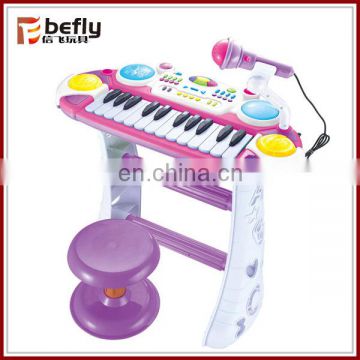 Shantou instrument toy musical piano with chair