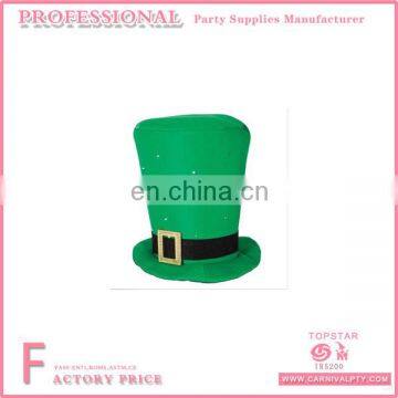 Party Green Irish Hat St Patrick's Day Decor Souvenir Hat, Decorative Hats Bulk Cap Hat For Party