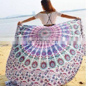 Hippie Mandala Decorative Wall Hanging Boho Tapestry Beach Throw Yoga Mat Bedspread / Home Textile / Tapestry