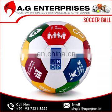 Size 5/ 4/ 3/ 2/ 1 PU, PVC, Real Leather Soccer Balls in Bulk
