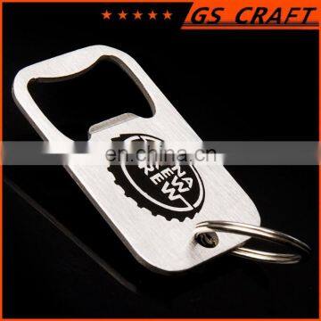 Customized high quality flag shaped belt buckle bottle opener