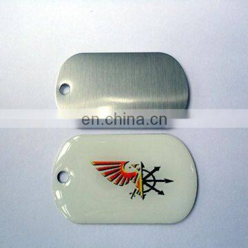 Alibaba China Guangzhou gold supplier Wholesale stainless steel dog tag jewelry mirror finish id tag