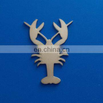 Crab shape metal bookmark clip