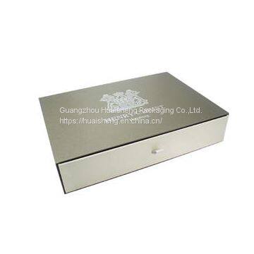 LARGE DRAWER SLIDING PAPER GIFT BOXES WITH CUSTOM LOGO