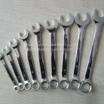 China Factory Sale Buy Double Open End Solid Mechanical Wrench Spanner Price photo-5