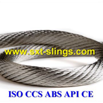 galvanized wire rope 6*37+IWS