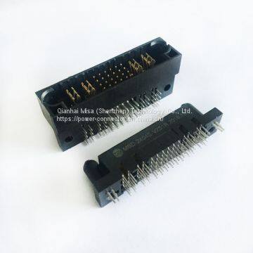 Amphenol FCI PwrBlade,4 Power, 24 Signal Contacts, 4 Row, Right Angle PCB Socket, Through Hole photo-2