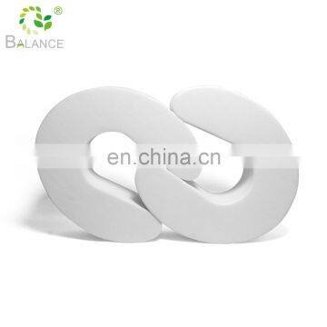 high quality white color U shaped rubber  Baby safety Foam Door Stopper Finger pinch guard