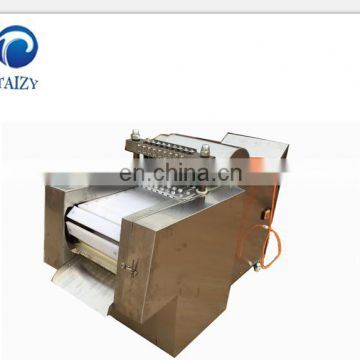 2018 TZ automatic chicken cutter bacon stick cutting machine chicken cube cutting machine cut meat